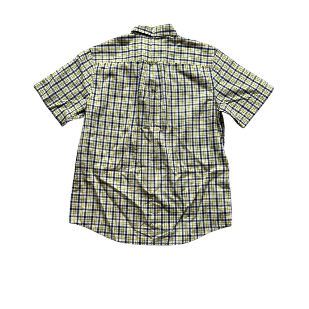Chaps Yellow Plaid Button-Up Shirt - Picture 3 of 7
